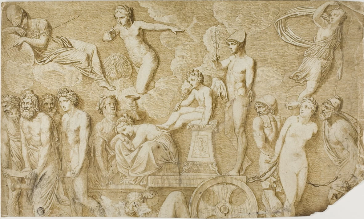 Pompeo - Il trionfo di Amore, Art Institute of Chicago, The Leonora Hall Gurley Memorial Collection